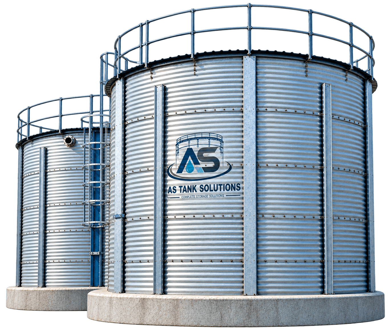 Zincalume modular storage tank