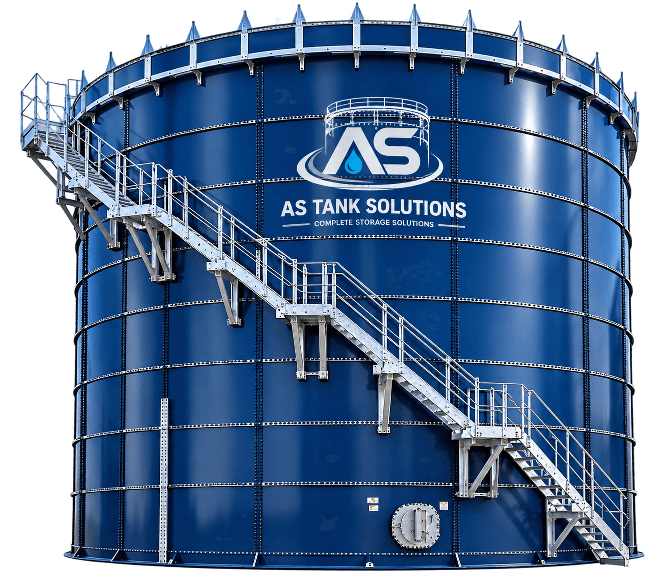 Glass Fused Steel storage tank